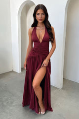 Ginevra Maxi Dress - Burgundy